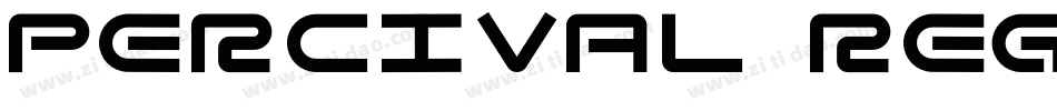 Percival Regular字体转换